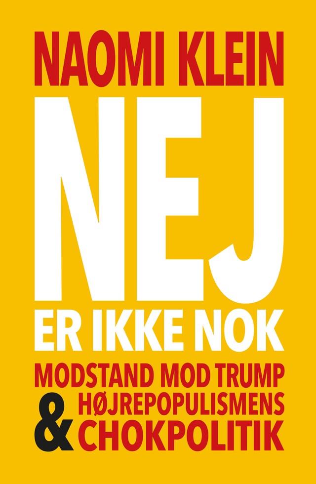 Nej er ikke nok Bokomslag för Nej er ikke nok