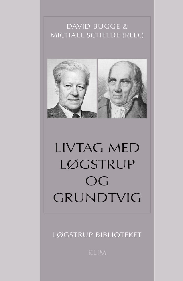 Boekomslag van Livtag med Løgstrup og Grundtvig