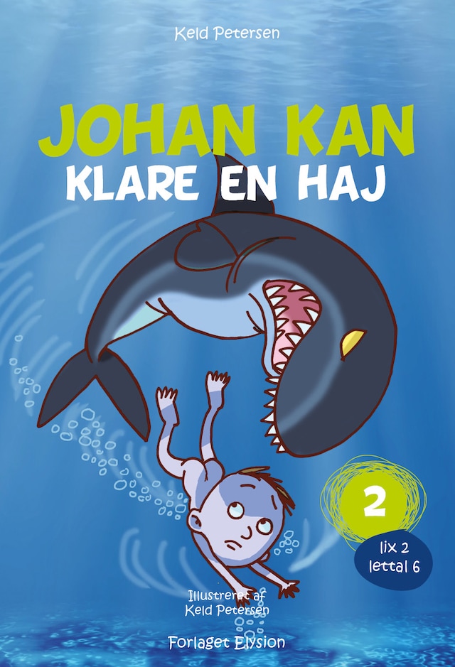Book cover for Johan kan klare en haj