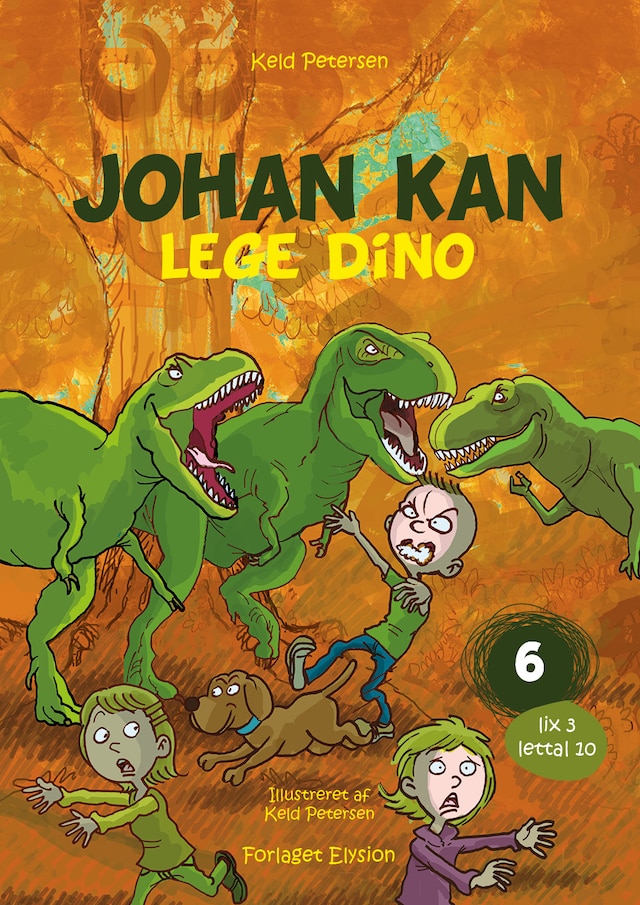 Book cover for Johan kan lege dino