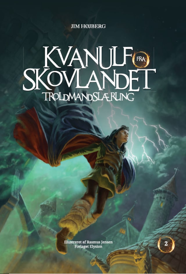 Book cover for Troldmandslærling