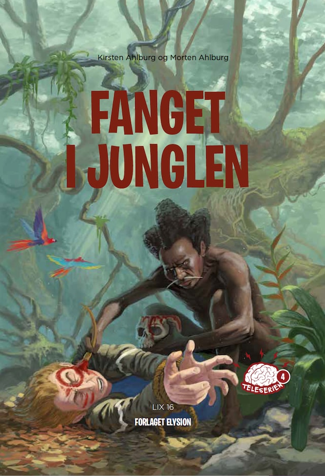 Book cover for Fanget i junglen