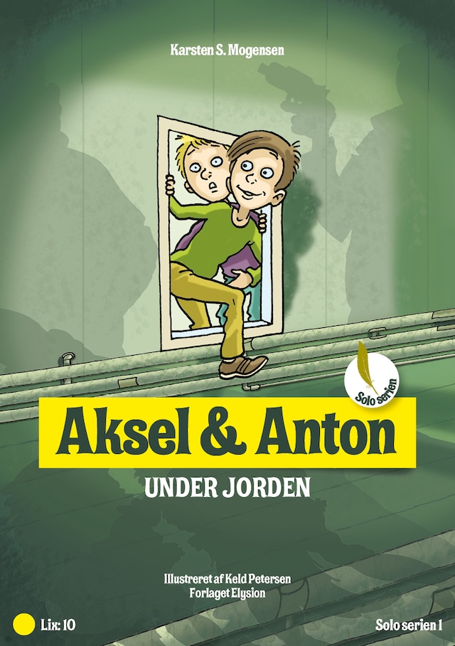 Book cover for Aksel og Anton under jorden