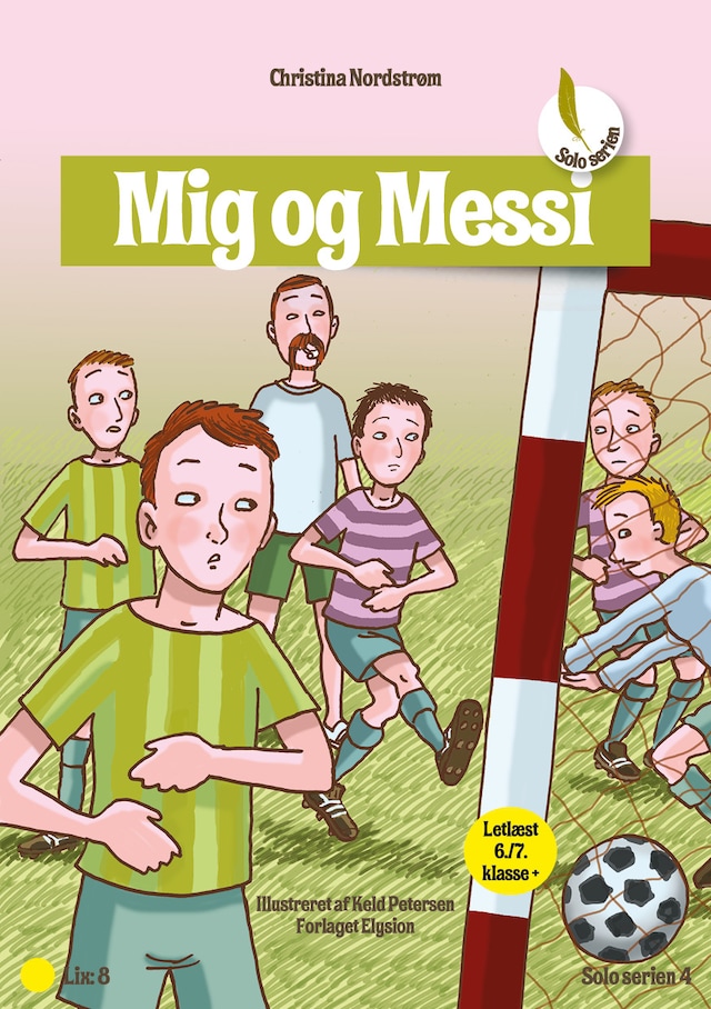Book cover for Mig og Messi