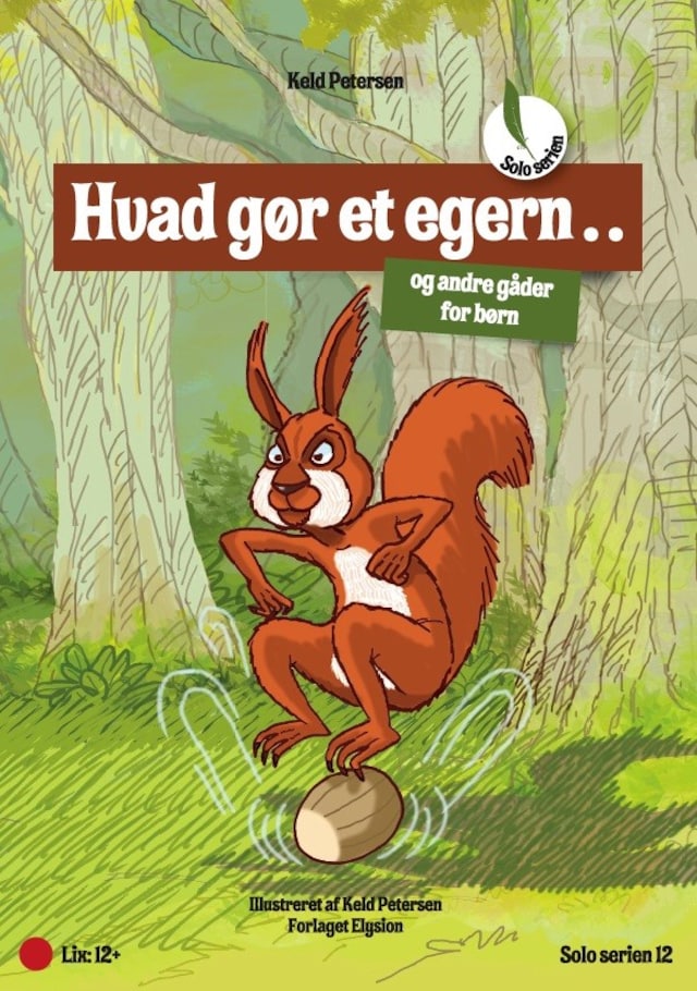 Book cover for Hvad gør et egern...?