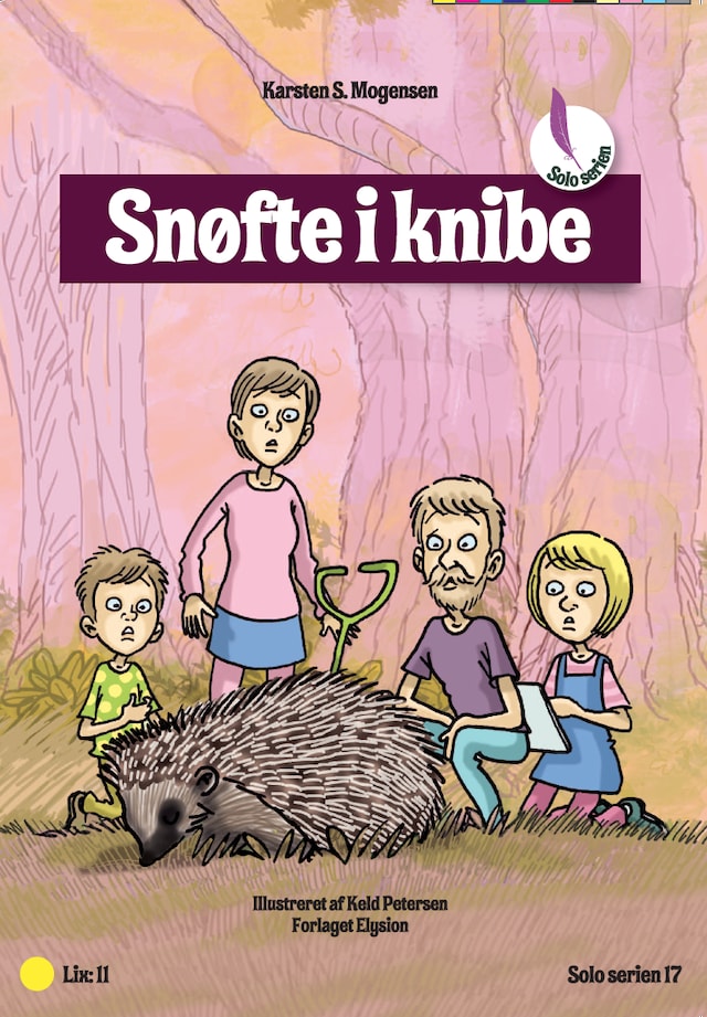Book cover for Snøfte i knibe