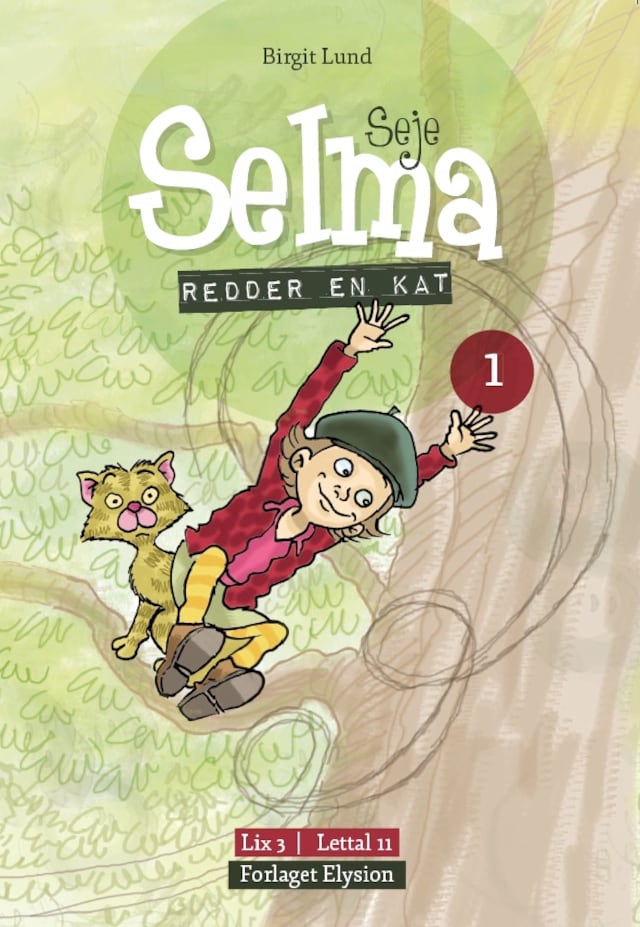 Book cover for Seje Selma redder en kat