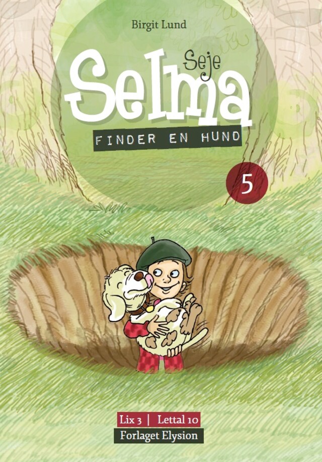 Book cover for Seje Selma finder en hund
