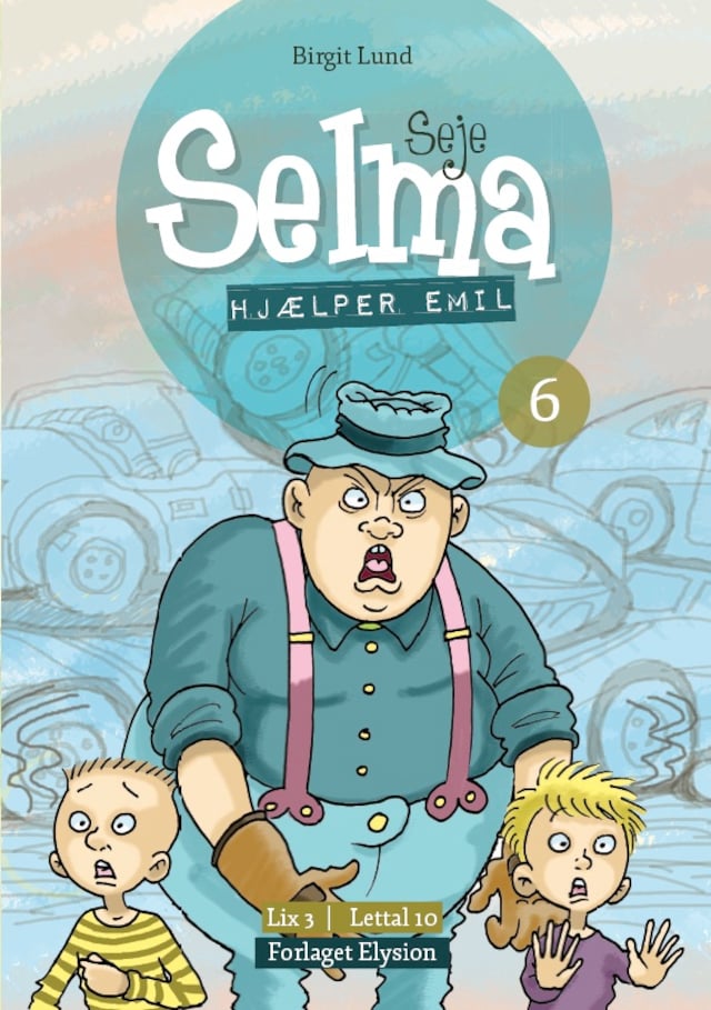 Book cover for Seje Selma hjælper Emil