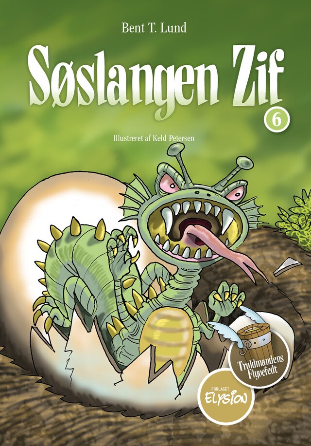 Book cover for Søslangen Zif