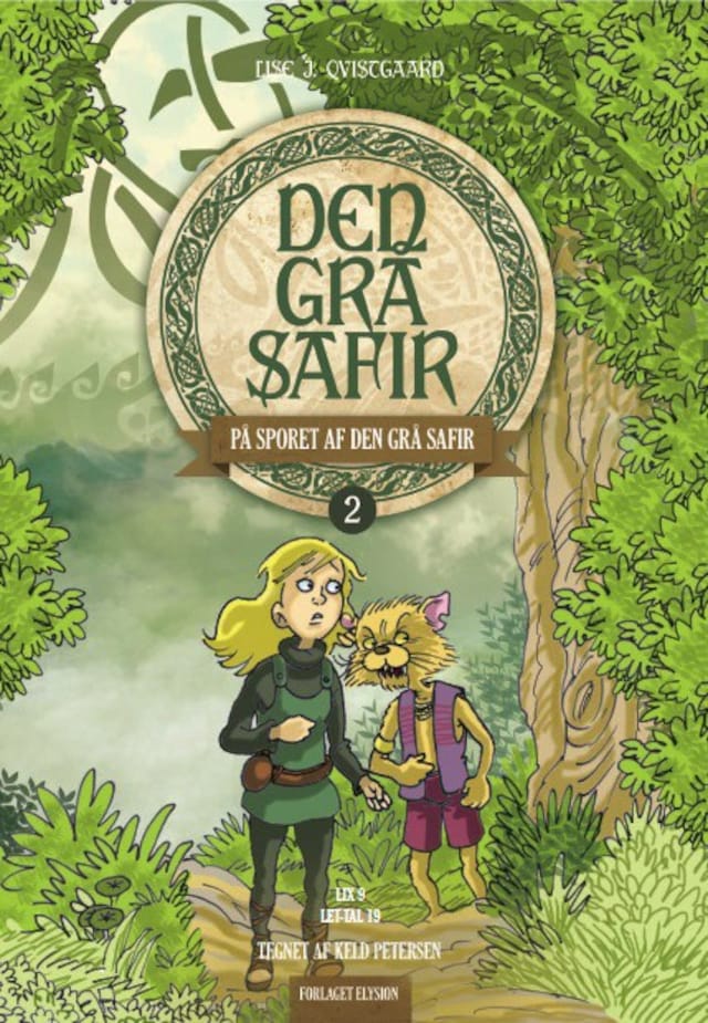 Book cover for På sporet af Den Grå Safir