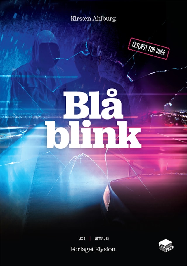 Book cover for Blå blink