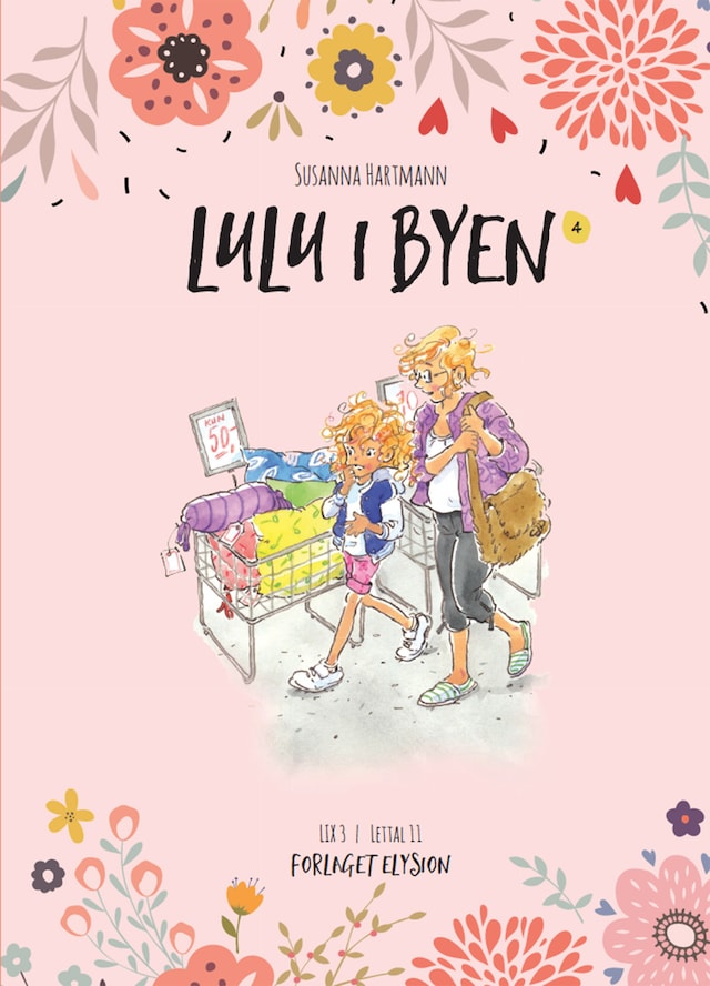Book cover for Lulu i byen