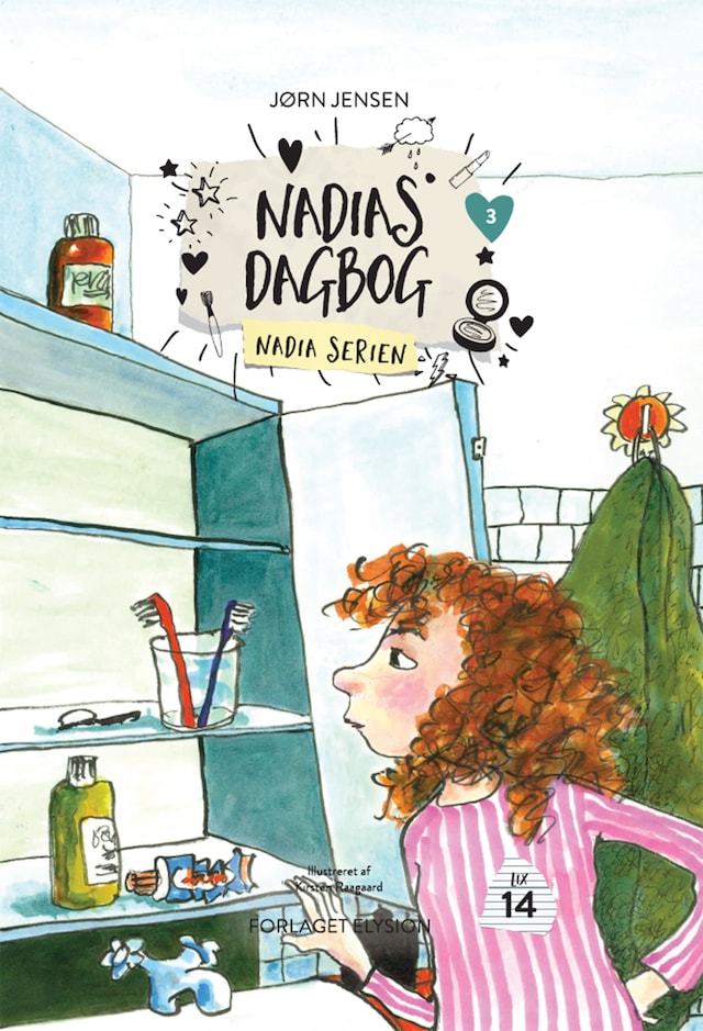 Book cover for Nadias dagbog