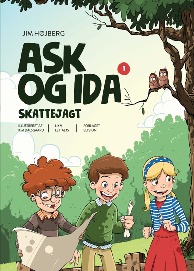 Portada de libro para Skattejagt