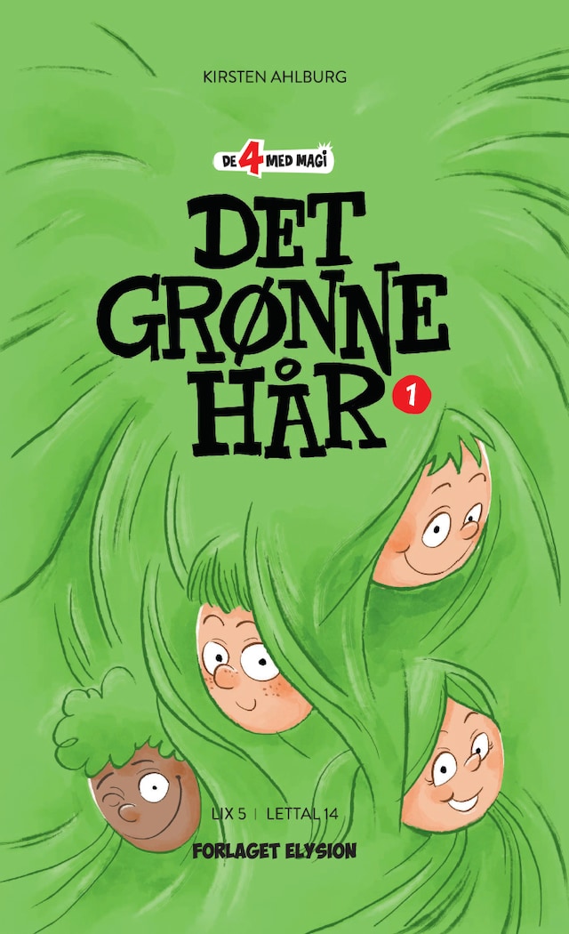 Portada de libro para Det grønne hår