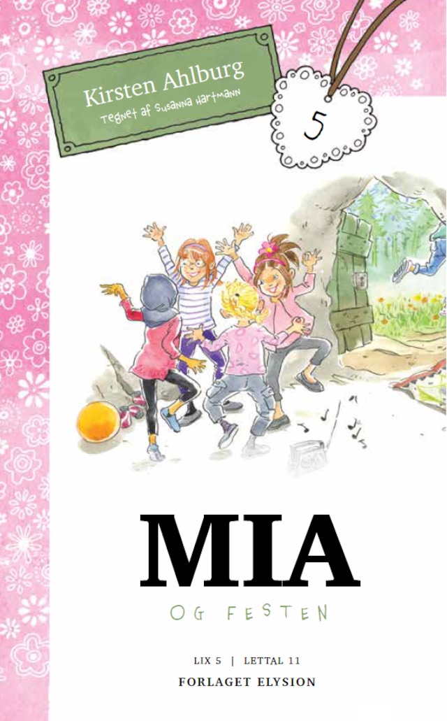 Book cover for Mia og festen
