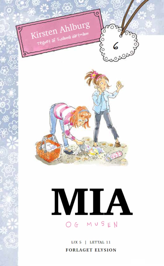 Book cover for Mia og musen