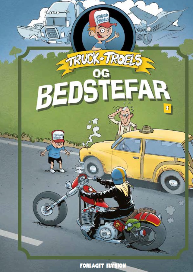 Book cover for Truck Troels og bedstefar