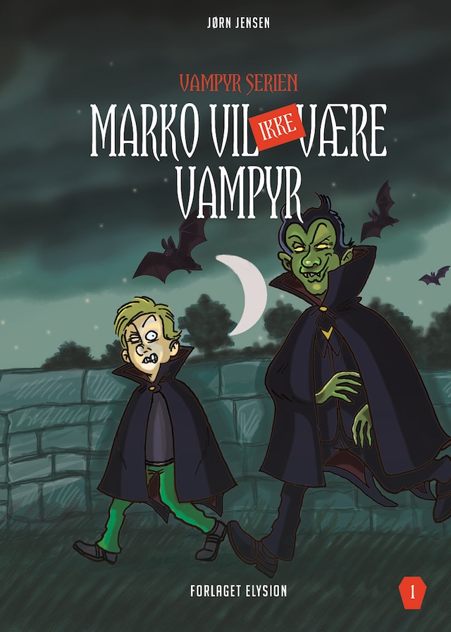 Book cover for Marko vil ikke være vampyr