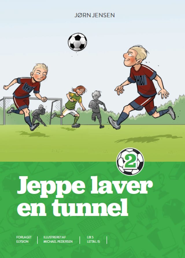 Book cover for Jeppe laver en tunnel