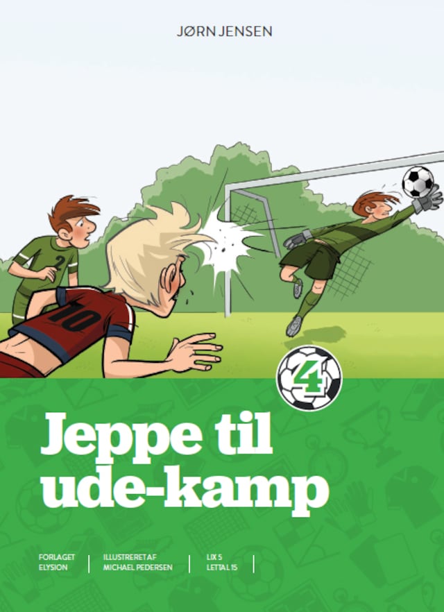 Buchcover für Jeppe til ude-kamp