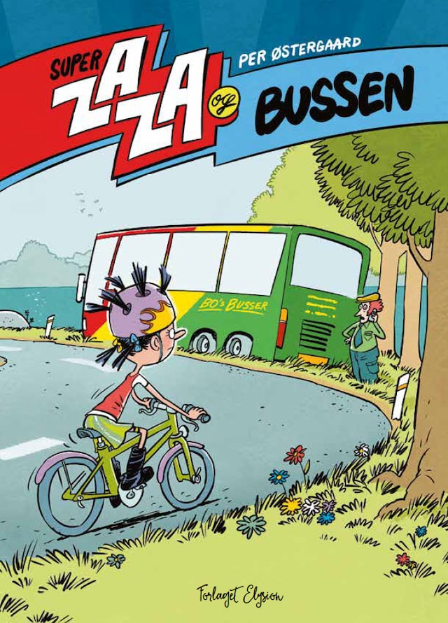 Buchcover für Super Zaza og bussen