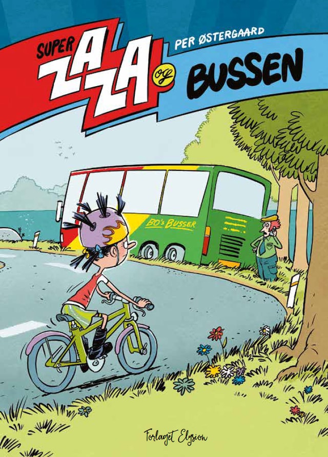 Copertina del libro per Super Zaza og bussen