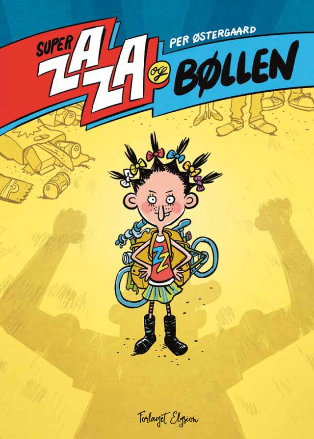 Buchcover für Super Zaza og bøllen