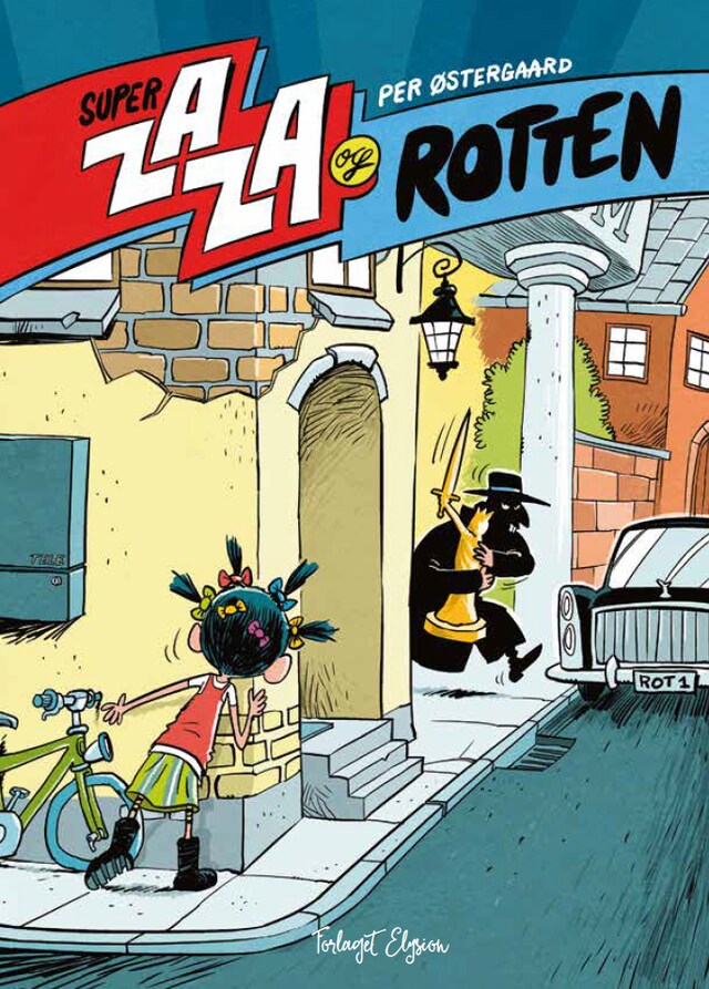 Book cover for Super Zaza og Rotten