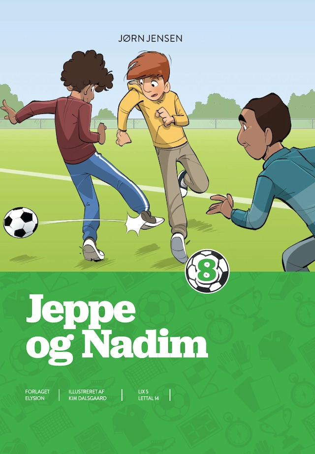 Okładka książki dla Jeppe - og Nadim