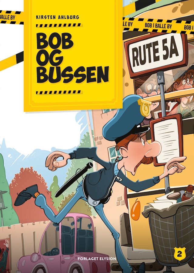 Book cover for Bob og bussen