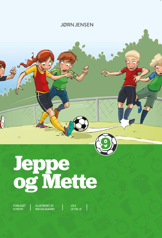 Book cover for Jeppe og Mette