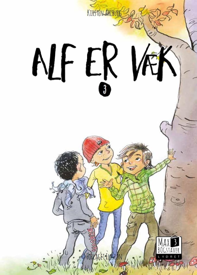 Book cover for Alf er væk