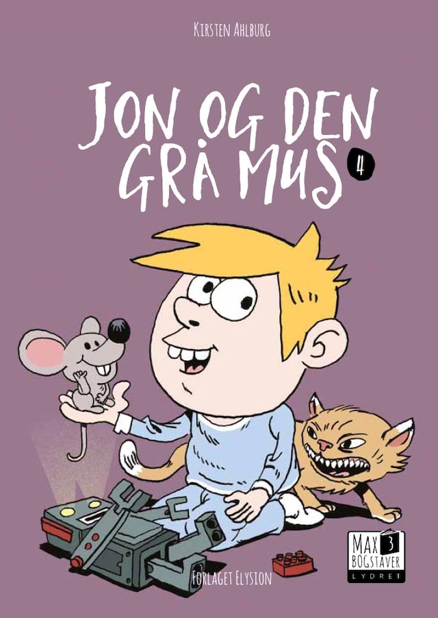 Book cover for Jon og den grå mus