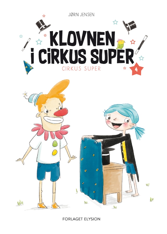 Buchcover für Klovnen i Cirkus Super