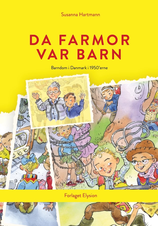 Book cover for Da farmor var barn