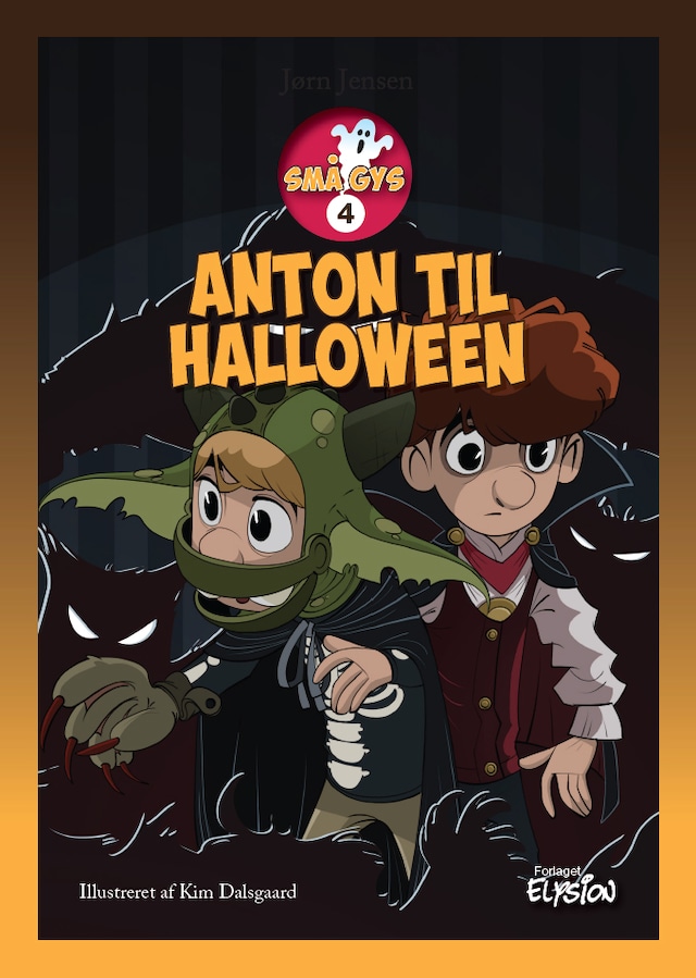 Book cover for Anton til halloween