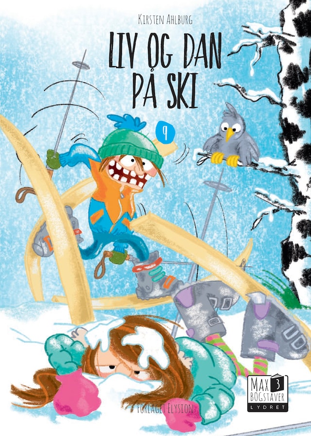 Book cover for Liv og Dan på ski