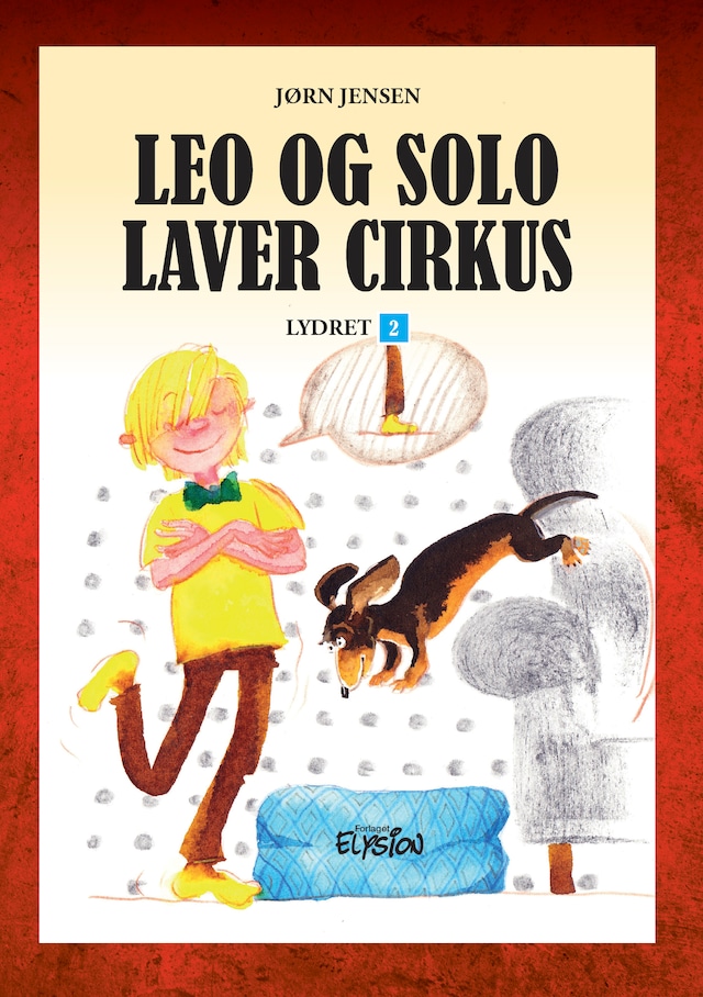 Book cover for Leo og Solo laver cirkus