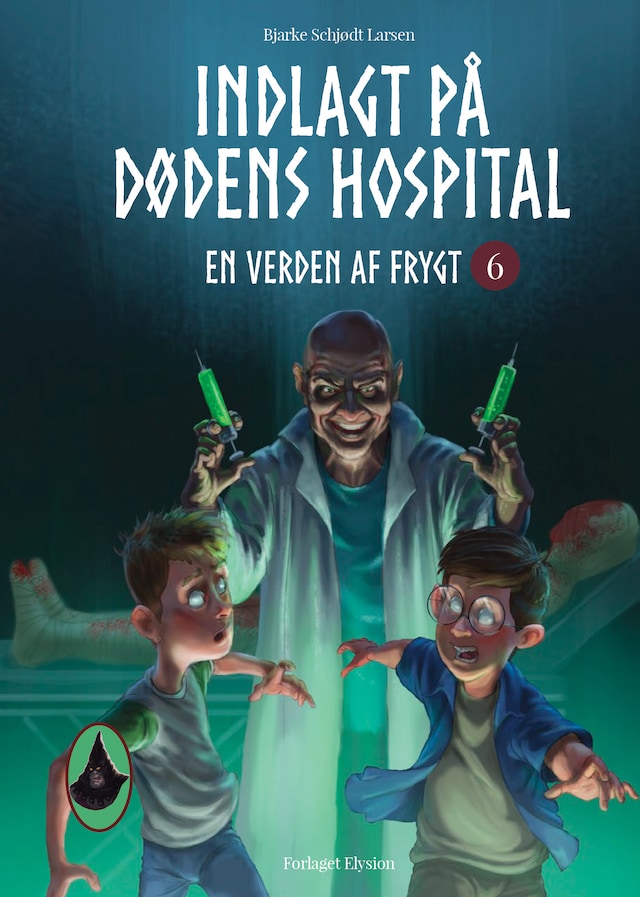 Book cover for Indlagt på Dødens Hospital