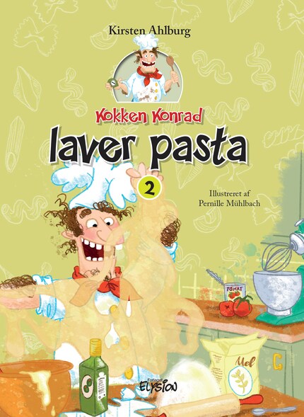 Kokken Konrad laver pasta bookCoverFor