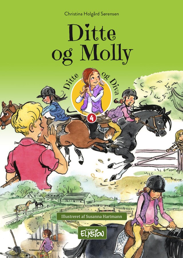 Okładka książki dla Ditte og Molly
