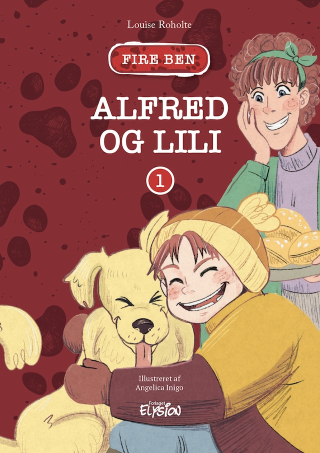 Book cover for Alfred og Lili