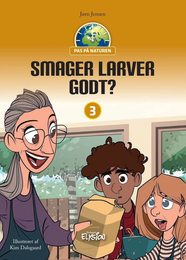 Couverture de livre pour Smager larver godt?