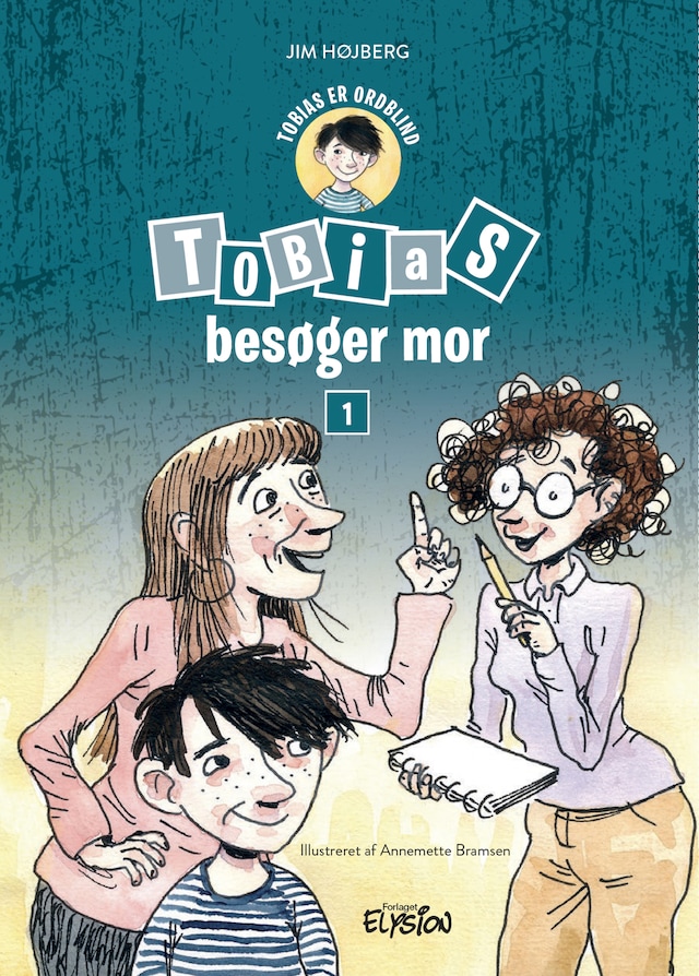 Book cover for Tobias besøger mor