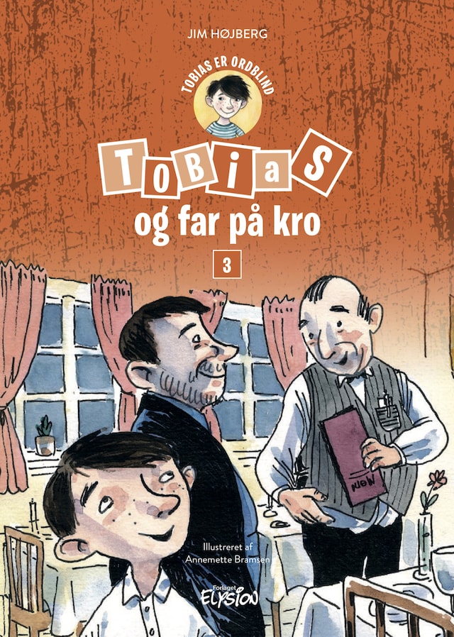 Book cover for Tobias og far på kro