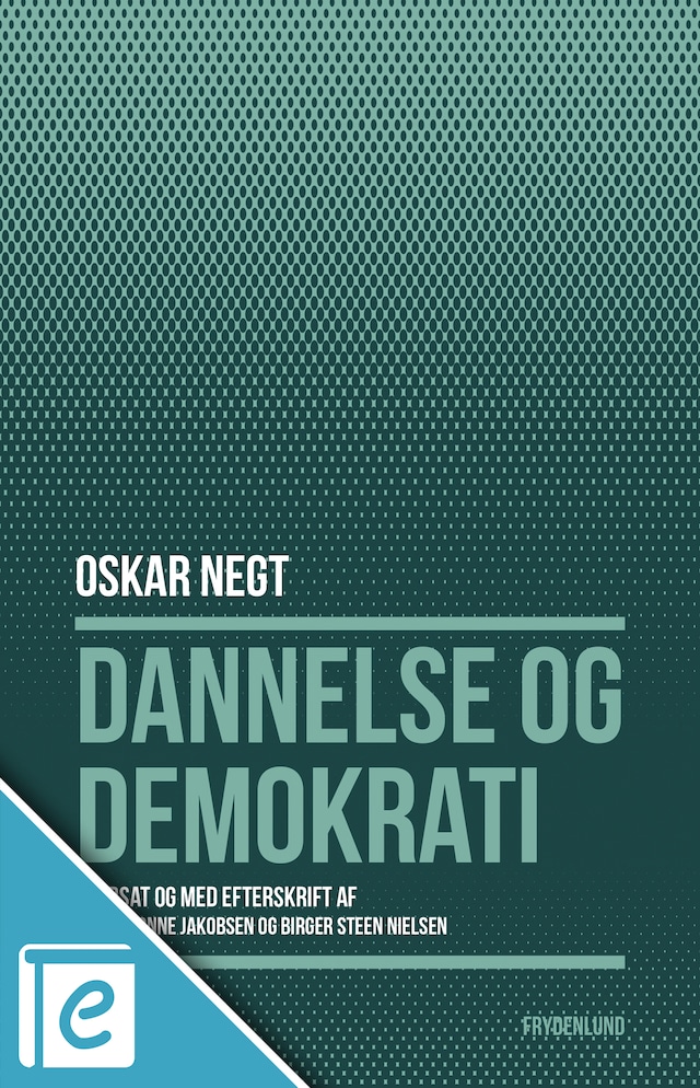 Buchcover für Dannelse og demokrati