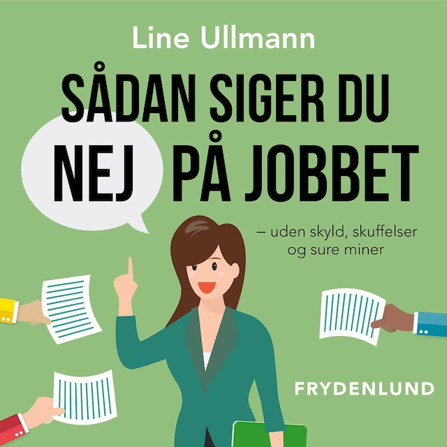 Buchcover für Sådan siger du nej på jobbet