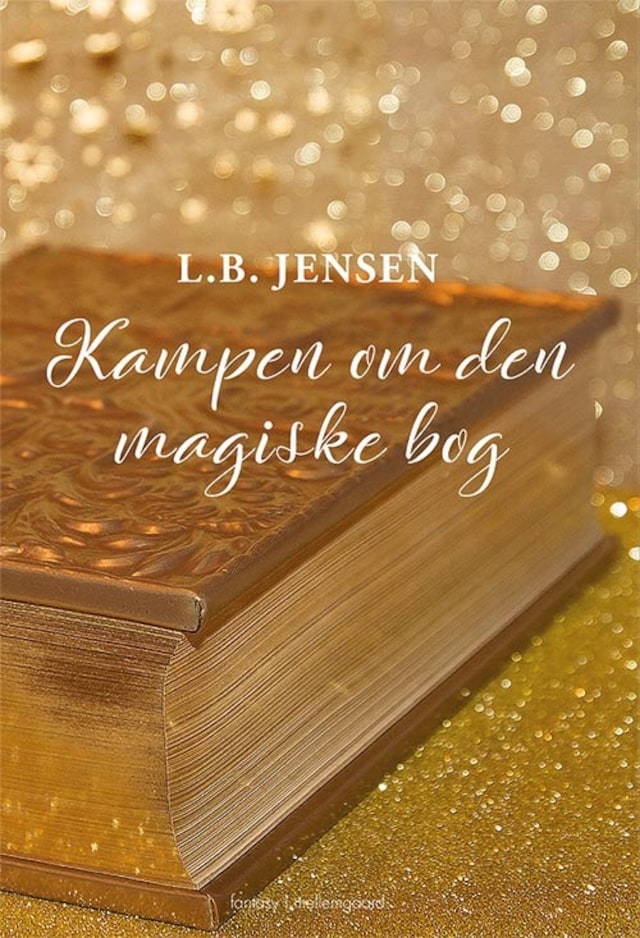 Portada de libro para Kampen om den magiske bog